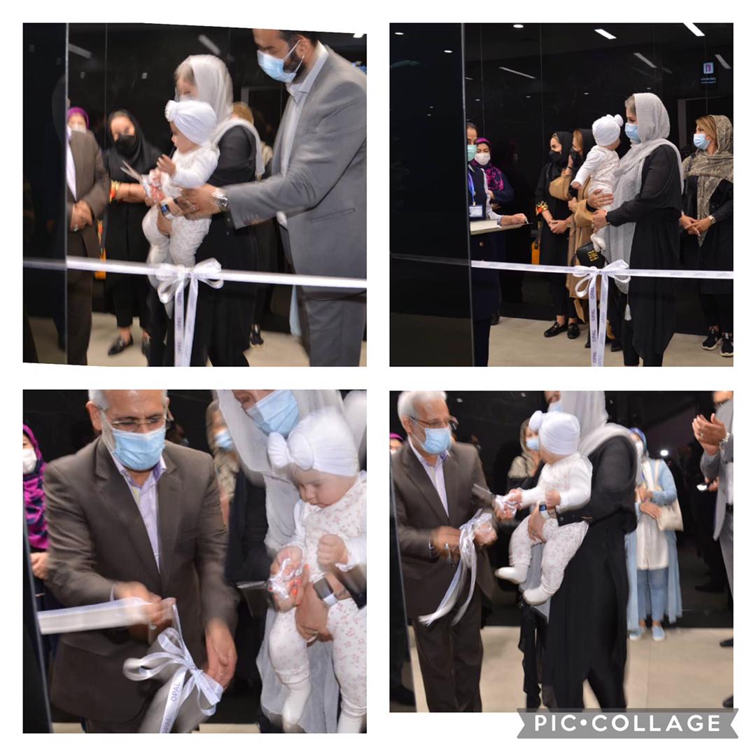 مراسم افتتاحيه اتاق مادروكودك طبقه دهم